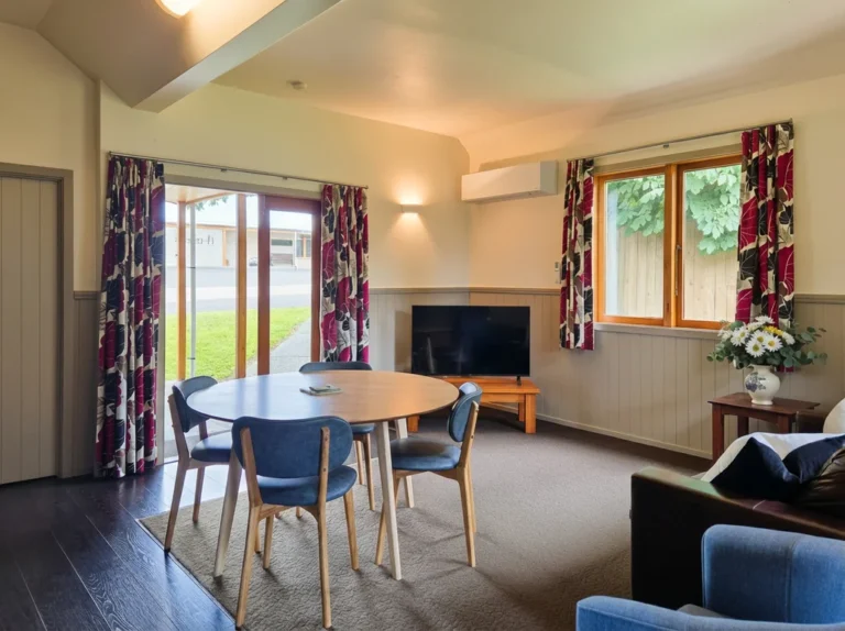 Living room at Two-Bedroom Garden Apartment